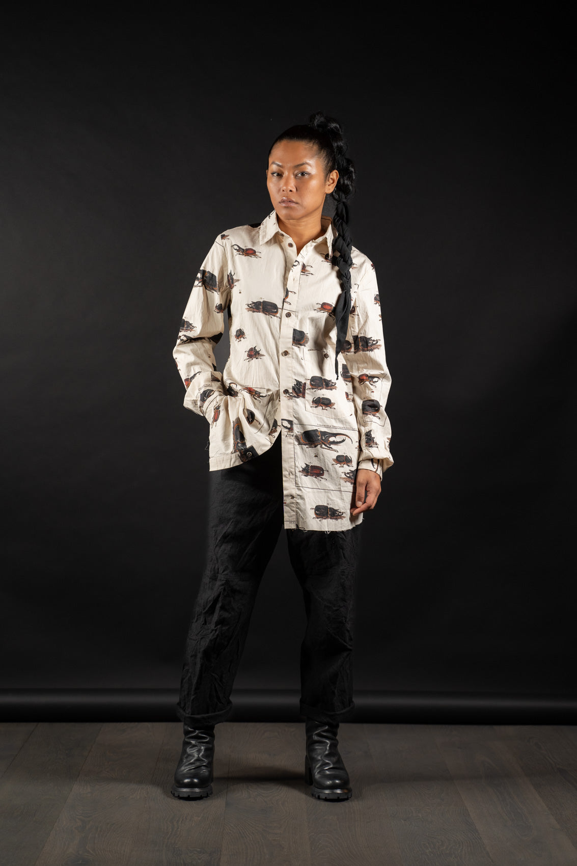 Aleksandr Manamis Shirt PAPILLON サイズ4 TheTreasury_FW24_Webshoot1571.