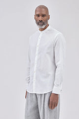 HANNIBAL COLLECTION-SHIRT-JAKOB 143.-WHITE CRINKLE