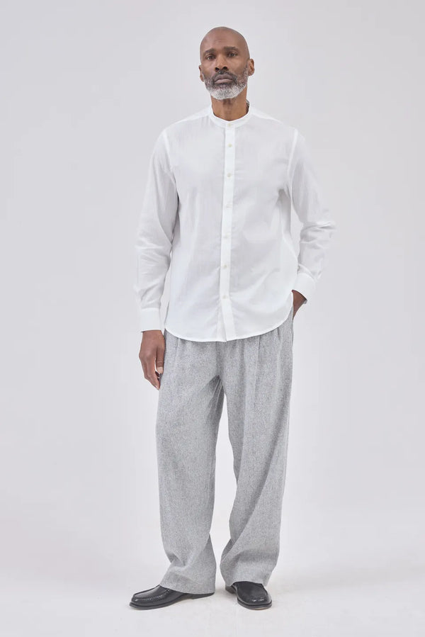 HANNIBAL COLLECTION-SHIRT-JAKOB 143.-WHITE CRINKLE