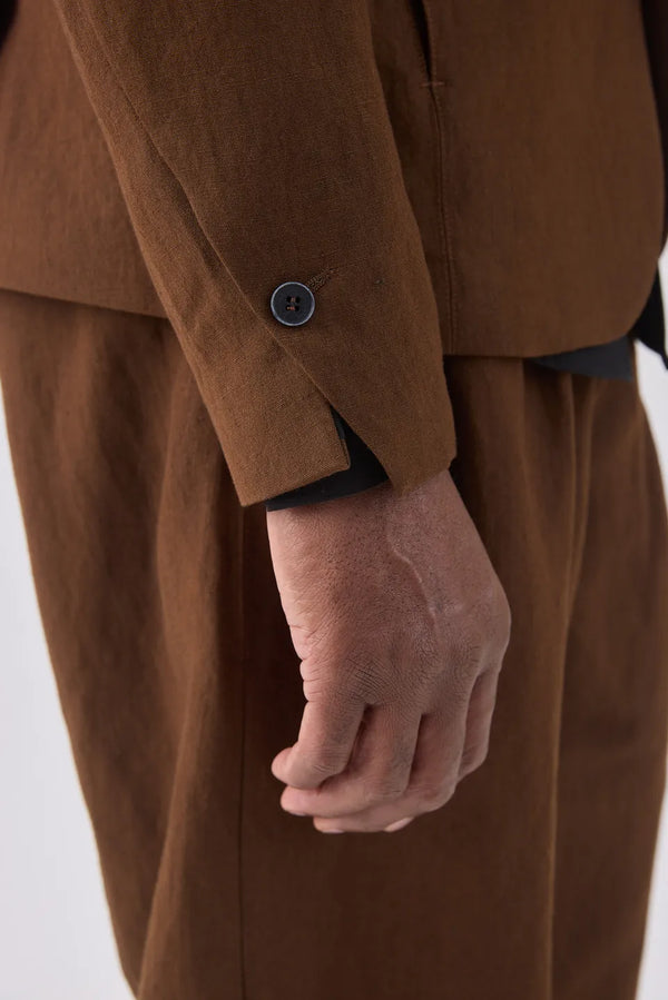 HANNIBAL COLLECTION-BLAZER-TINUS 88.-CHOCOLATE