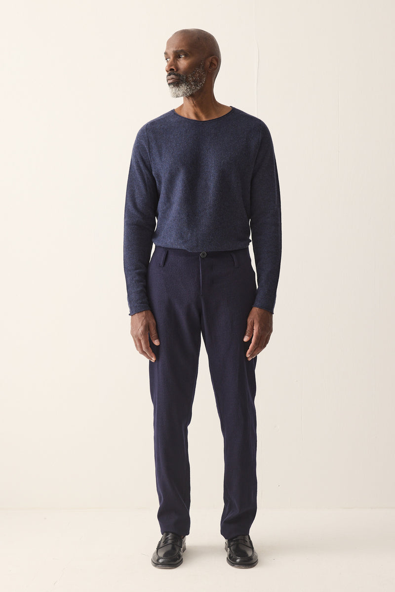 HNNIBAL COLLECTION-TROUSERS-HARRIS 231.-DEEP SEA
