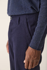 HNNIBAL COLLECTION-TROUSERS-HARRIS 231.-DEEP SEA