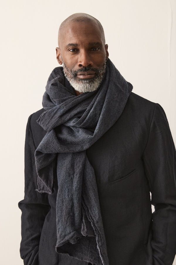 HANNIBAL COLLECTION-SCARF-SILAS 54.-FIR GREEN