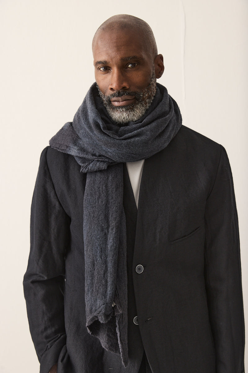 HANNIBAL COLLECTION-SCARF-SILAS 54.-FIR GREEN