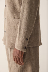 HANNIBAL COLLECTION-SHIRT-PIERCE 101.-NUTMEG
