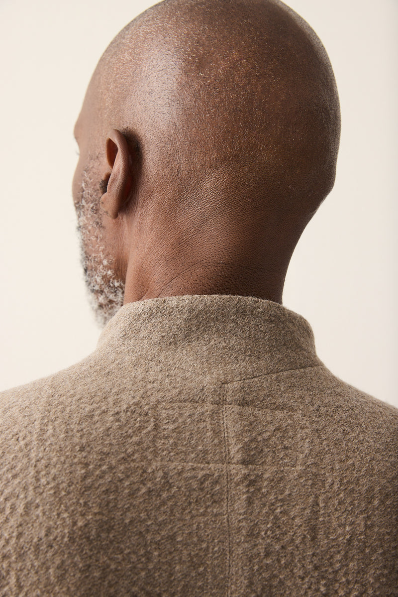HANNIBAL COLLECTION-SHIRT-PIERCE 101.-NUTMEG
