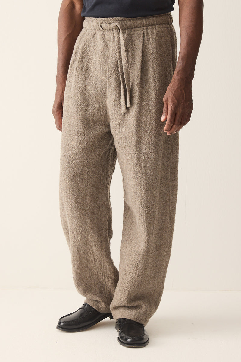 HANNIBAL COLLECTION-TROUSERS-WIKTOR 236.-NUTMEG