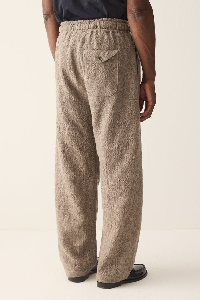 HANNIBAL COLLECTION-TROUSERS-WIKTOR 236.-NUTMEG