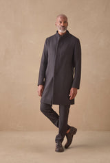 HANNIBAL COLLECTION-COAT-RAMAH 88.-BLACK