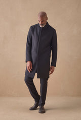 HANNIBAL COLLECTION-COAT-RAMAH 88.-BLACK