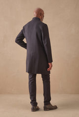 HANNIBAL COLLECTION-COAT-RAMAH 88.-BLACK