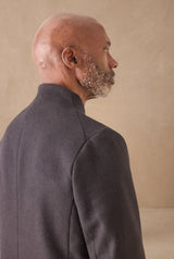 HANNIBAL COLLECTION-COAT-RAMAH 88.-BLACK
