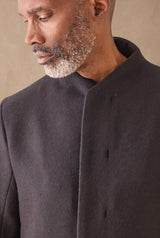HANNIBAL COLLECTION-COAT-RAMAH 88.-BLACK