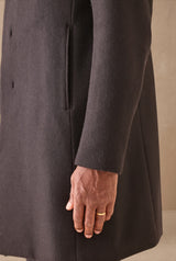 HANNIBAL COLLECTION-COAT-RAMAH 88.-BLACK