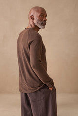HANNIBAL COLLECTION-PULLOVER-ANTON 113-MOCHA