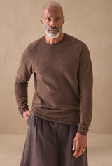 HANNIBAL COLLECTION-PULLOVER-ANTON 113-MOCHA