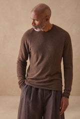 HANNIBAL COLLECTION-PULLOVER-ANTON 113-MOCHA