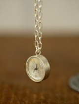NEJICOMMU-WATCH-CONNECT CHAIN NECKLACE-GOLD/SILVER