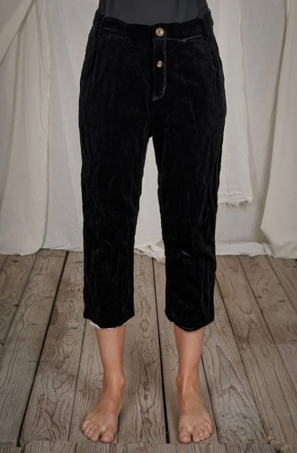 ALEKSANDR MANAMIS-CONDELAURIER CROP PANT-1260211-BLACK-SIZE 1