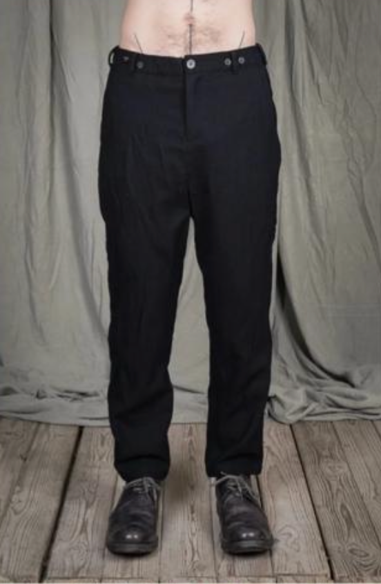 ALEKSANDR MANAMIS-GENTLEMENS STRAIGHT PANT-2250964-BLACK (FABRIC GROUP 1 SS26)-SIZE 4