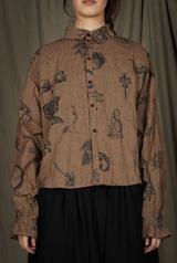 ALEKSANDR MANAMIS-AIRY SHIRT-2260430-BLEU BLEU