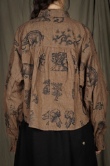 ALEKSANDR MANAMIS-AIRY SHIRT-2260430-BLEU BLEU