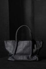 TUFORÉE-BAGS-TR054-WRAP ZIPPER SP LARGE-GRAIN/BLACK