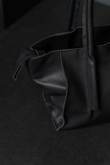 TUFORÉE-BAGS-TR054-WRAP ZIPPER SP LARGE-GRAIN/BLACK