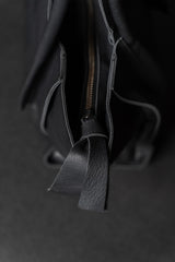 TUFORÉE-BAGS-TR054-WRAP ZIPPER SP LARGE-GRAIN/BLACK
