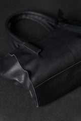 TUFORÉE-BAGS-TR044-WRAP ZIPPER SP SMALL-GRAIN/BLACK