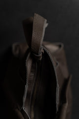 TUFORÉE-BAGS-TR044-WRAP ZIPPER SP SMALL-NUDE/DARK BROWN