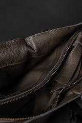TUFORÉE-BAGS-TR044-WRAP ZIPPER SP SMALL-NUDE/DARK BROWN