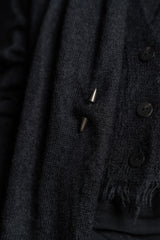ISABEL BENENATO-CARDIGAN-DK53F26-BLACK