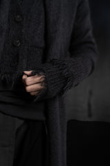 ISABEL BENENATO-CARDIGAN-DK53F26-BLACK