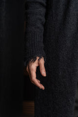 ISABEL BENENATO-CARDIGAN-DK53F26-BLACK