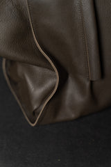 TUFORÉE-BAGS-TR054-WRAP ZIPPER SP LARGE-GRAIN/KHAKI