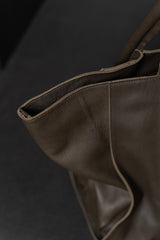 TUFORÉE-BAGS-TR054-WRAP ZIPPER SP LARGE-GRAIN/KHAKI