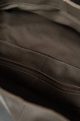 TUFORÉE-BAGS-TR054-WRAP ZIPPER SP LARGE-GRAIN/KHAKI