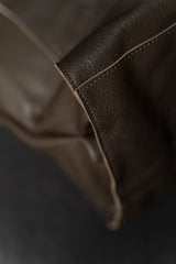 TUFORÉE-BAGS-TR054-WRAP ZIPPER SP LARGE-GRAIN/KHAKI