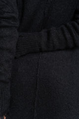ISABEL BENENATO-CARDIGAN-DK53F26-BLACK
