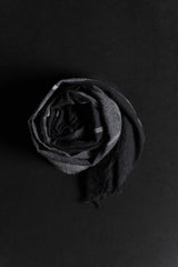 FORME D’EXPRESSION-HX131-SCARF-BLACK TARTAN