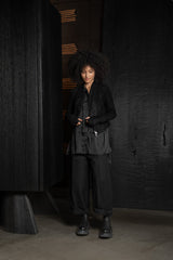 ISABEL BENENATO-JACKET-DL11F26-BLACK
