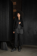 ISABEL BENENATO-JACKET-DL11F26-BLACK