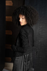 ISABEL BENENATO-JACKET-DL11F26-BLACK