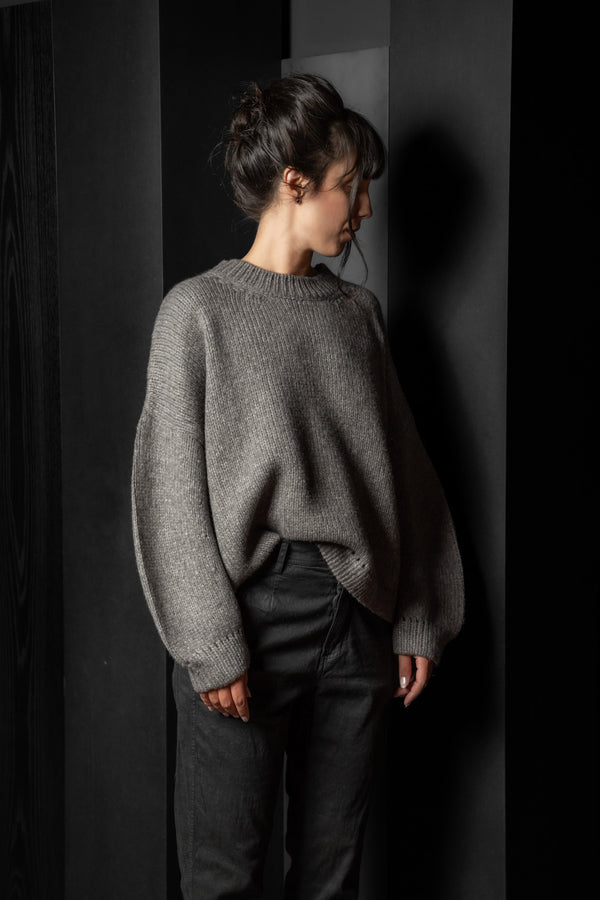 FORME D'EXPRESSION-PULLOVER-DM149-GREY