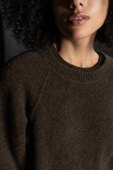 ISABEL BENENATO-SWEATER-DK22F26-BROWN