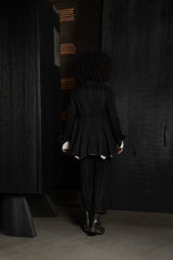 FORME D'EXPRESSION-JACKET-DG060-BLACK STRIPE