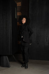 FORME D'EXPRESSION-JACKET-DG060-BLACK STRIPE
