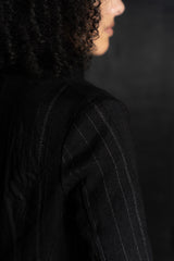 FORME D'EXPRESSION-JACKET-DG060-BLACK STRIPE