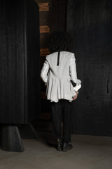 FORME D'EXPRESSION-JACKET-DG060-BLACK STRIPE